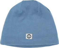 Mikk-Line Mütze mit Schurwolle, blau, Gr. 122/128