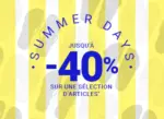 Courir Summer days -40% - au 20.08.2025