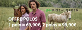 OFFRE POLOS 1 polo = 69,90€, 2 polos = 99,90€