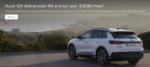 Audi Audi Q4 Advanced 40 e-tron por 230€/mes - hasta el 31.08.2025