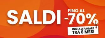 Sconti fino al 70%