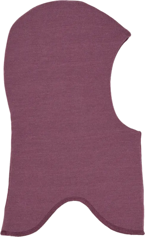 Mikk-Line Schlupfmütze mit Merinowolle, lila, Gr. 122/128