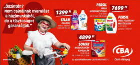 CBA újság érvényessége 2025.8.31-ig