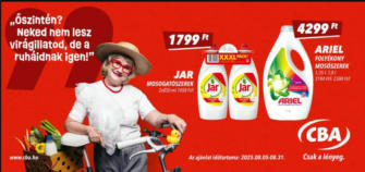 CBA újság érvényessége 2025.8.31-ig
