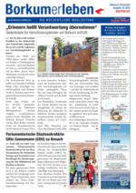 Borkum-Aktuell - Das Inselmagazin Borkumerleben - bis 13.08.2025