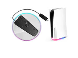 ISY IC-6017 RGB Standfuß für PS4; RGB Standfuß für PS5