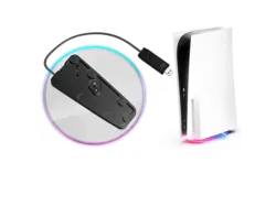 ISY IC-6017 RGB Standfuß für PS4; RGB Standfuß für PS5