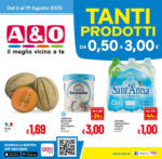 A&O TANTI PRODOTTI DA 0,50 A 3,00€ - al 19.08.2025