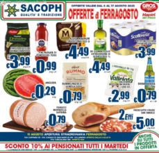 Offerte di ferragosto
