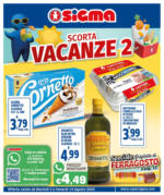 Sigma SCORTA VACANZE 2 - al 15.08.2025
