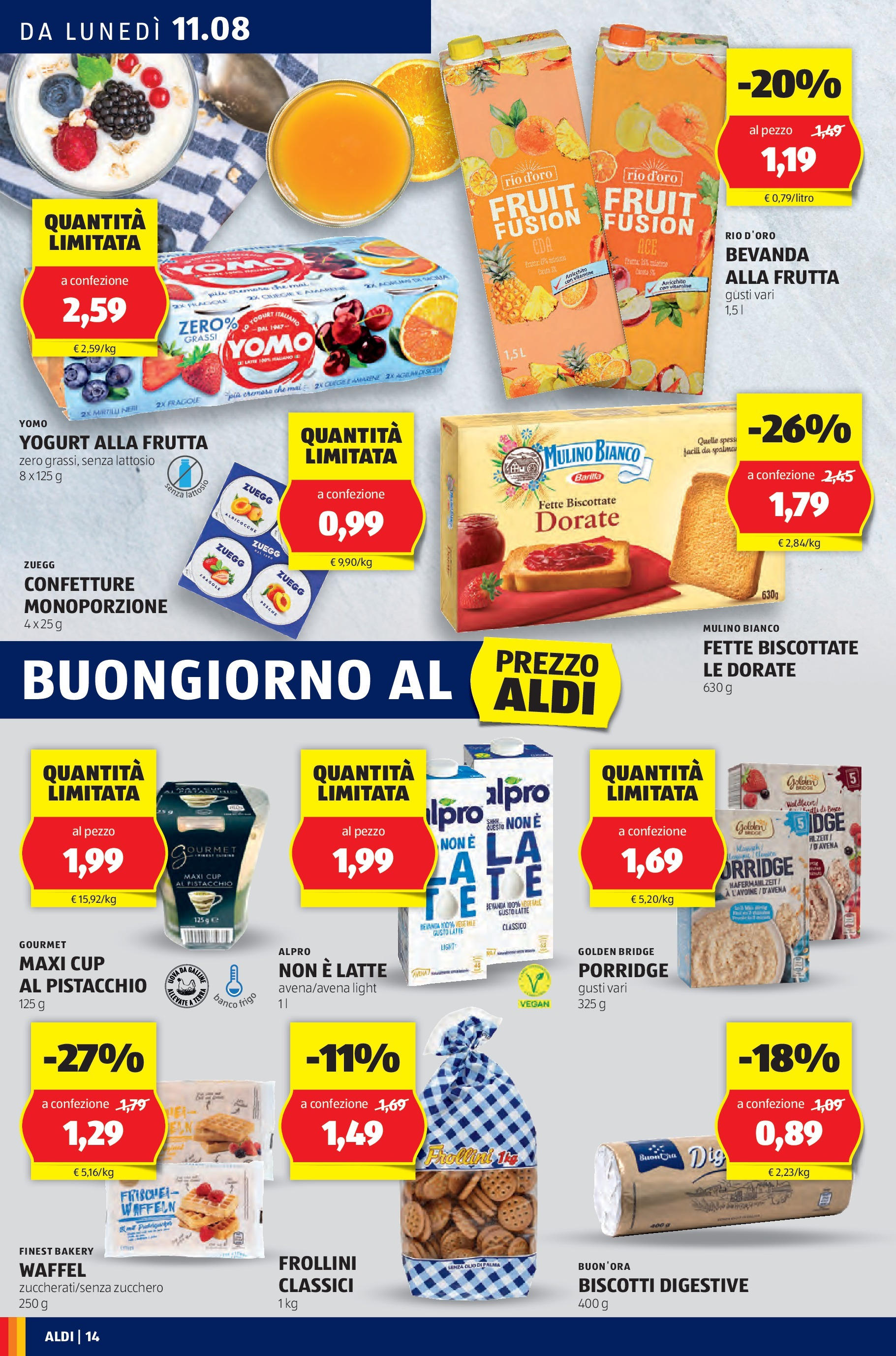 Aldi - A Ferragosto griglia il risparmio! dal 10/08/2025 anteprima > nuovo offerte!β³ | Pagina: 14 | Prodotti: Olio, Albicocche, Fette biscottate, Frollini Nuovo Aldi - A Ferragosto griglia il risparmio! dal 10/08/2025 > offerte anteprima ποΈ | Pagina: 14 | Prodotti: Olio, Albicocche, Fette biscottate, Frollini