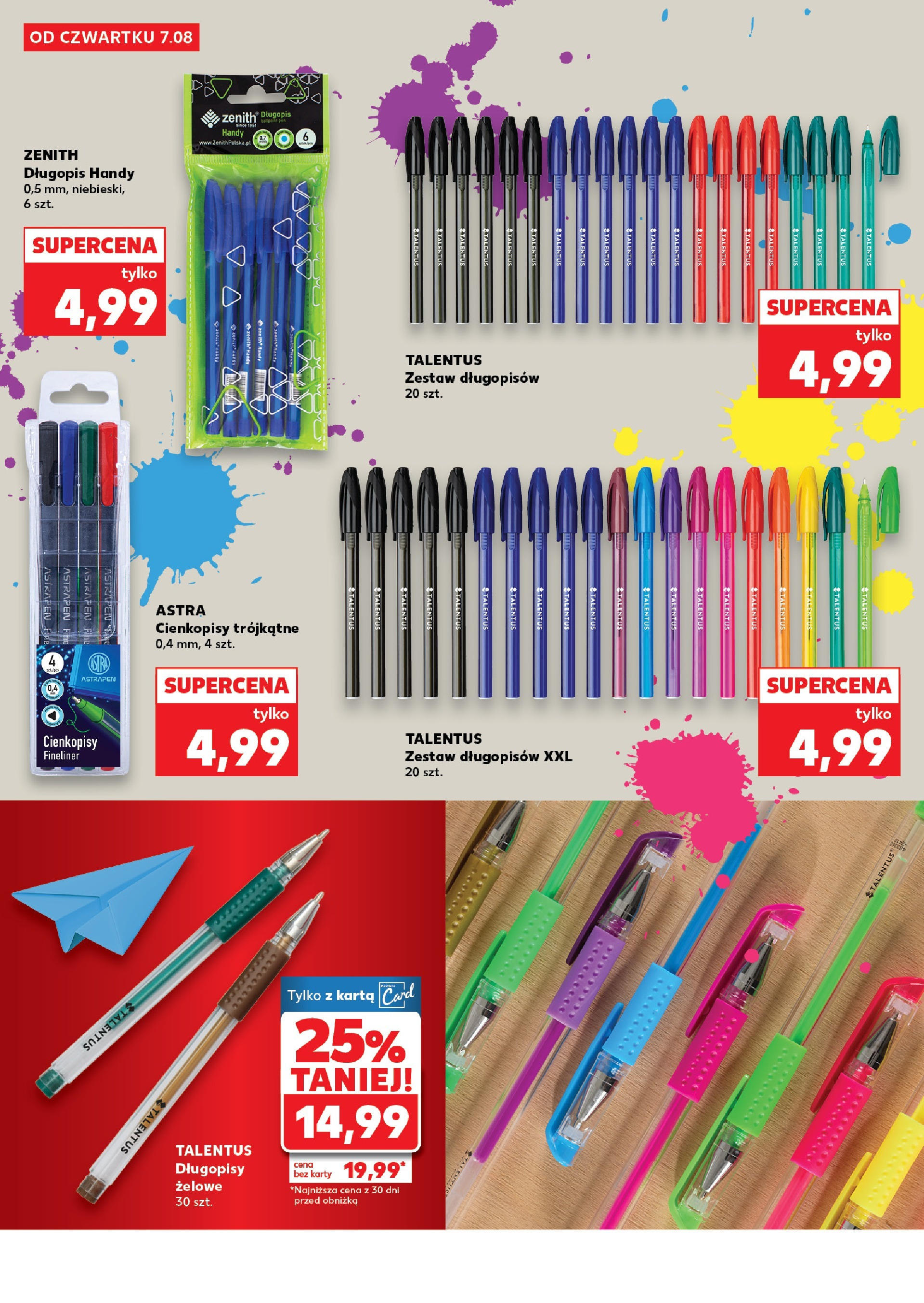 Kaufland gazetka - Do Szkoły Like A Szef od 07.08.2025 - od jutra PDF | Strona: 18 | Produkty: Karta