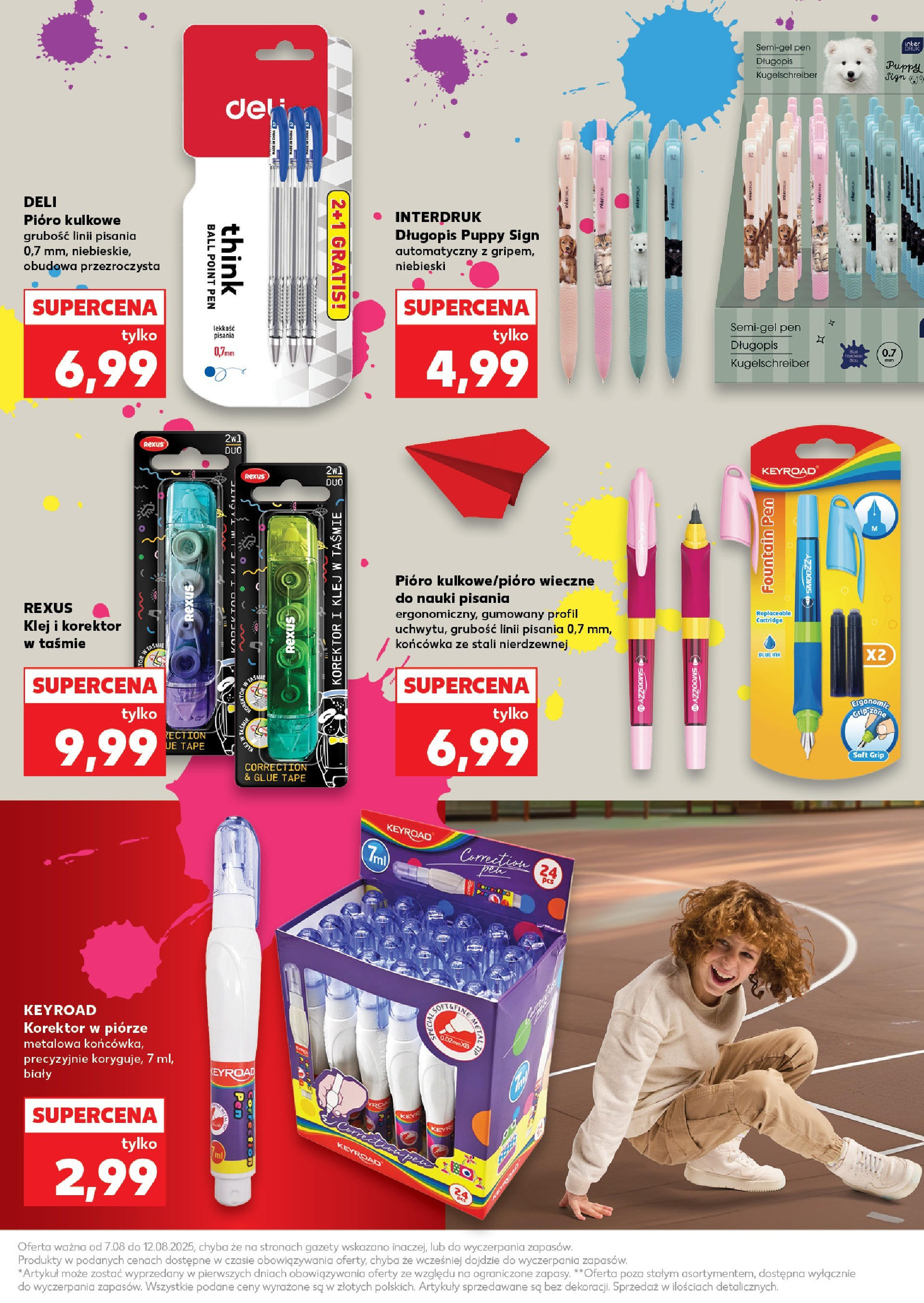 Kaufland gazetka - Do Szkoły Like A Szef od 07.08.2025 - od jutra PDF | Strona: 19 | Produkty: Korektor