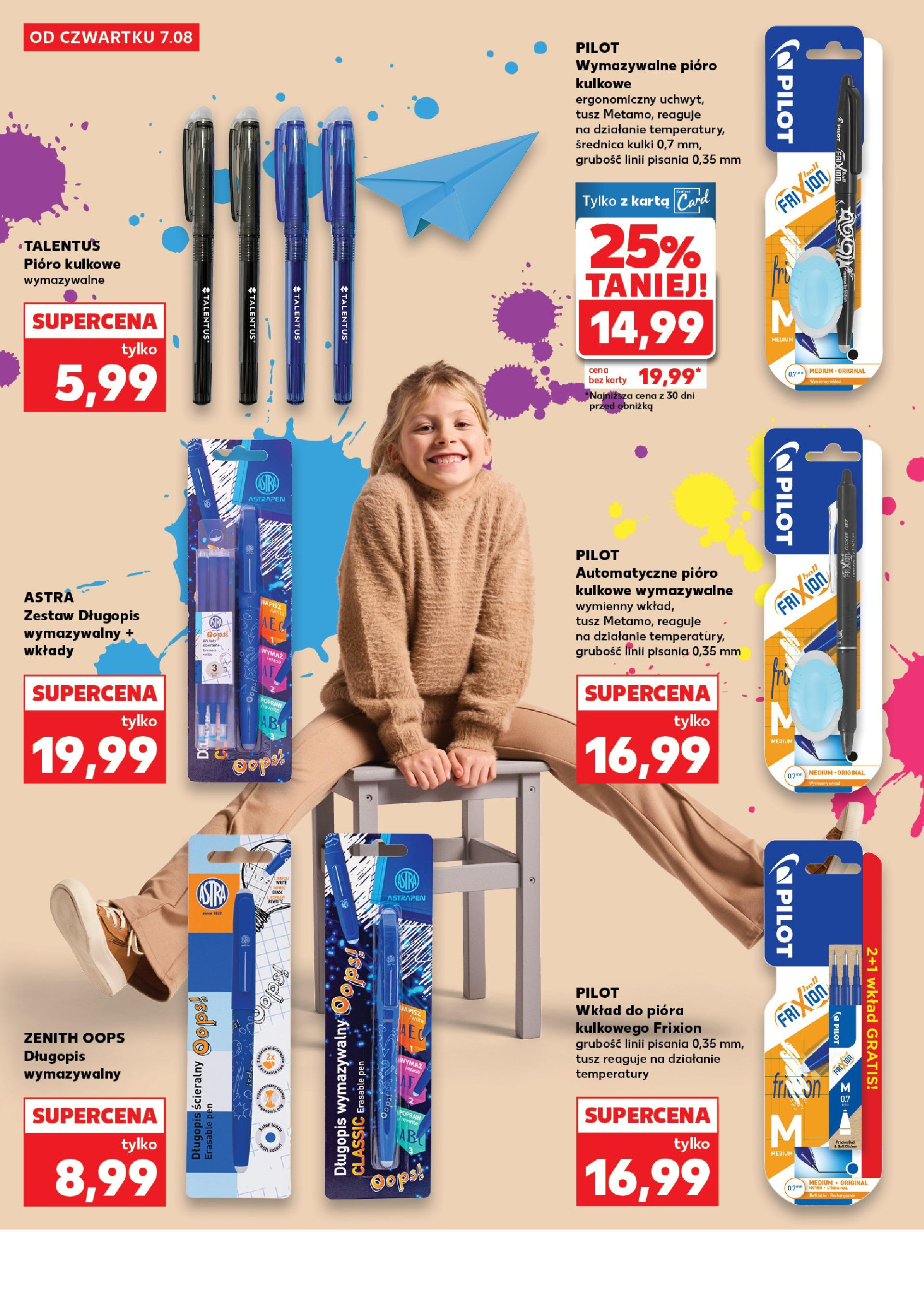 Kaufland gazetka - Do Szkoły Like A Szef od 07.08.2025 - od jutra PDF | Strona: 20 | Produkty: Karta