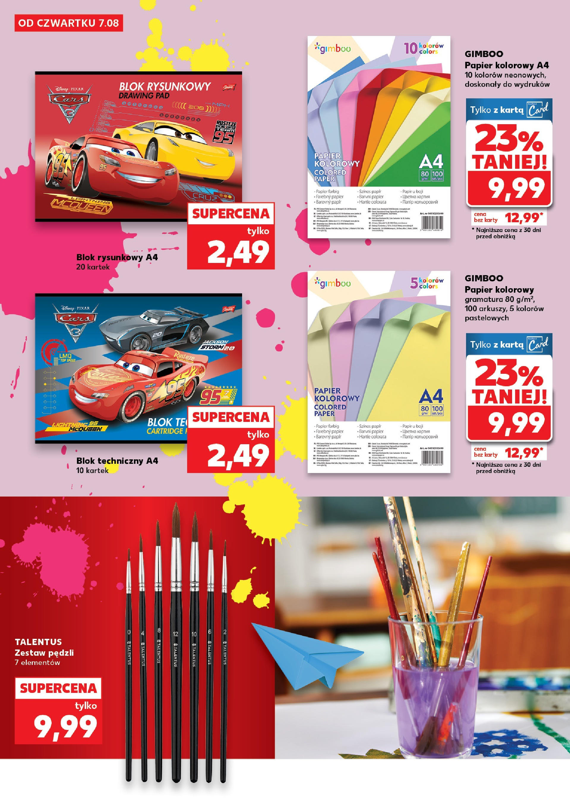 Kaufland gazetka - Do Szkoły Like A Szef od 07.08.2025 - od jutra PDF | Strona: 24 | Produkty: Karta