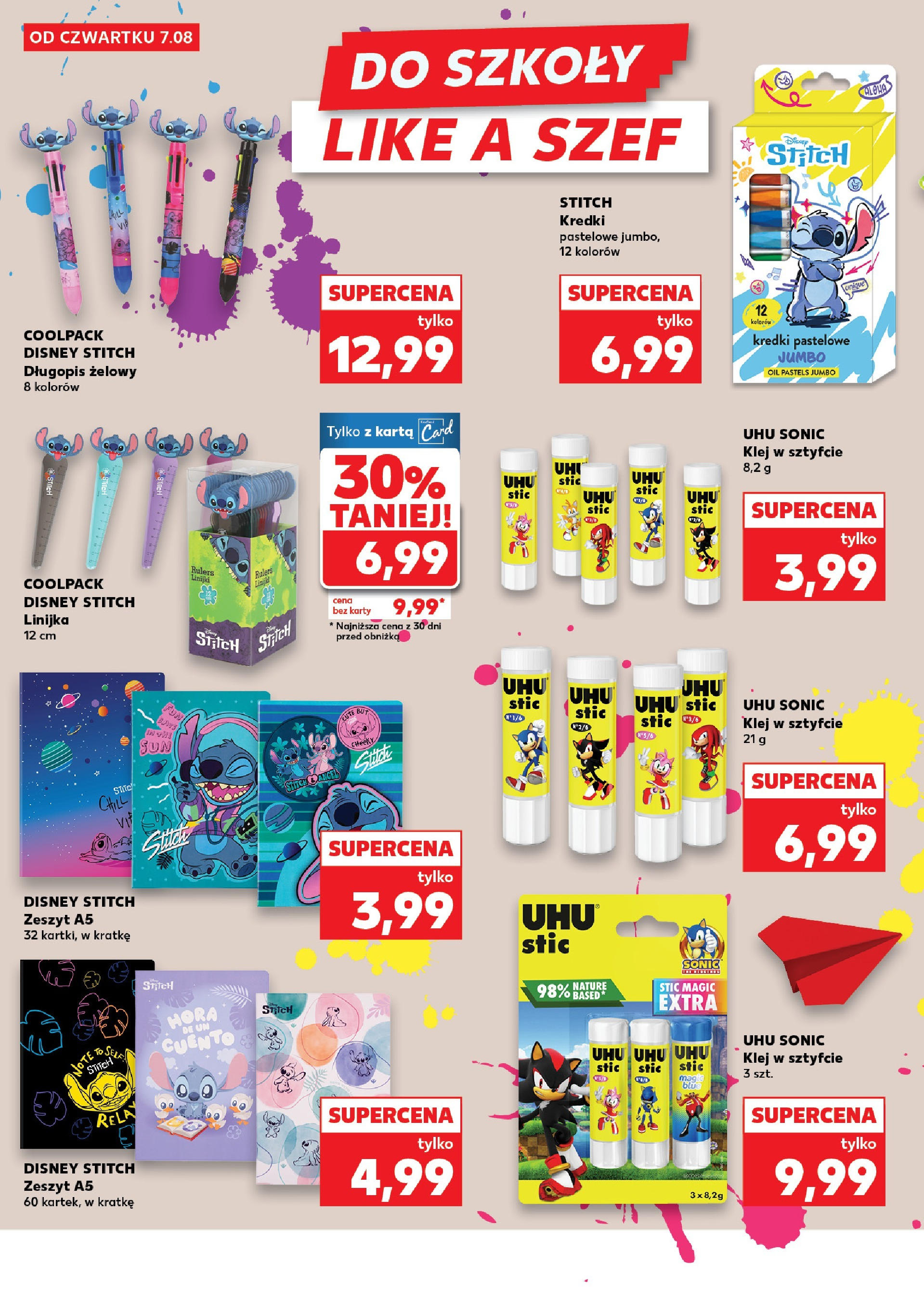 Kaufland gazetka - Do Szkoły Like A Szef od 07.08.2025 - od jutra PDF | Strona: 28 | Produkty: Karta, Zeszyt