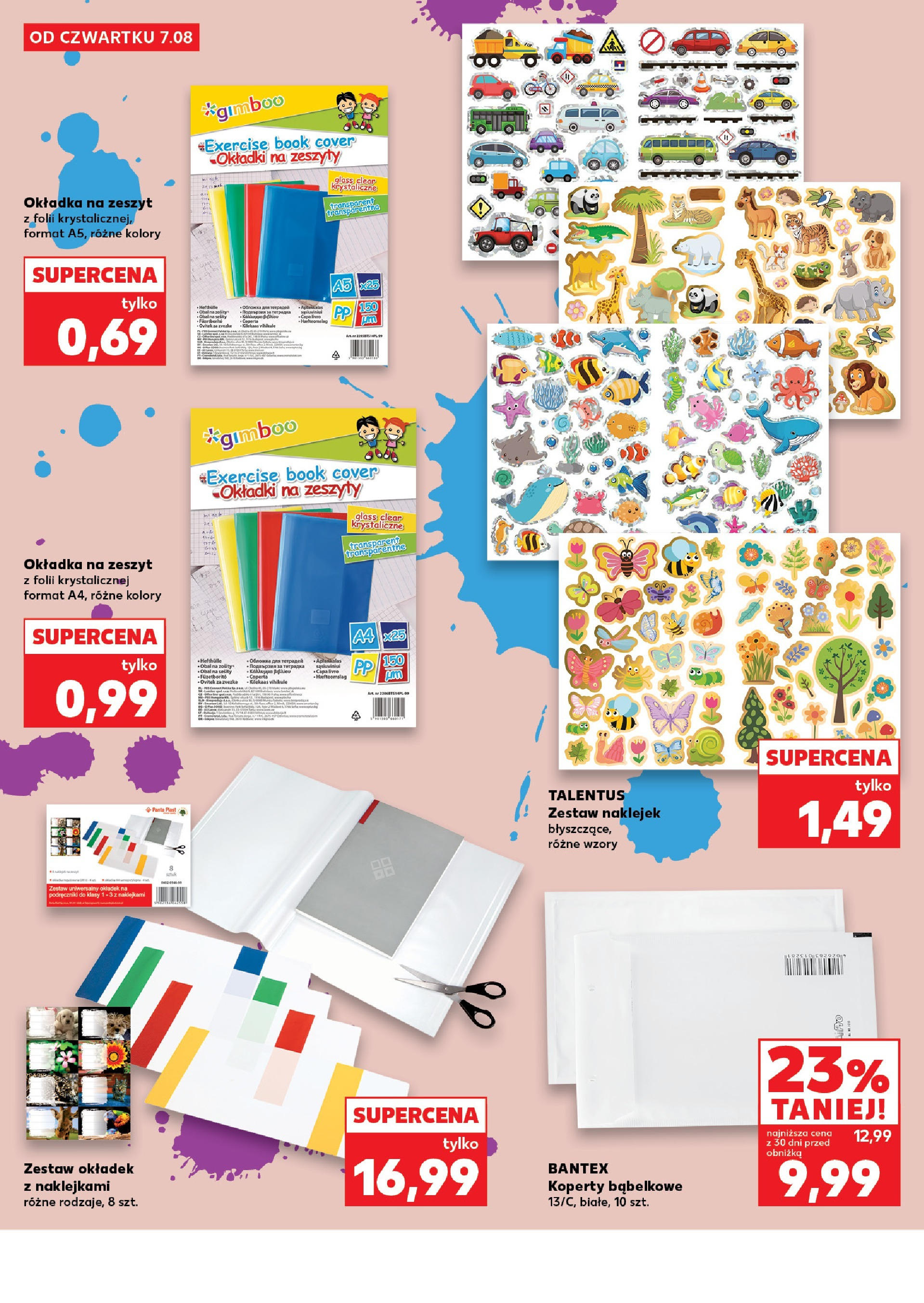 Kaufland gazetka - Do Szkoły Like A Szef od 07.08.2025 - od jutra PDF | Strona: 32 | Produkty: Zeszyt