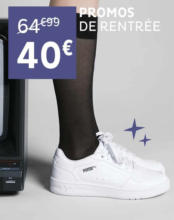 Promos de rentrée
