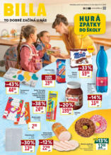 Billa Katalog: Zpátky do školy