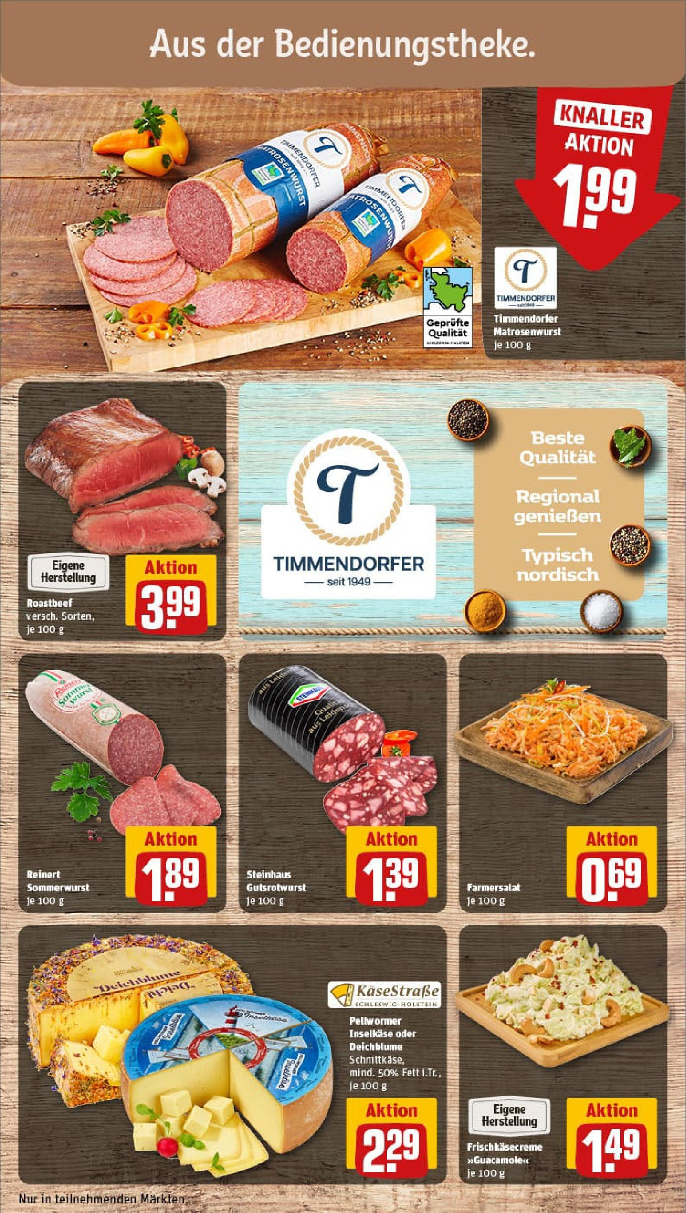 REWE Prospekt ab 11.08.2025 zum Blättern » Angebote | Seite: 11 | Produkte: Roastbeef REWE Prospekt ab 11.08.2025 zum Blättern » Angebote | Seite: 11 | Produkte: Roastbeef