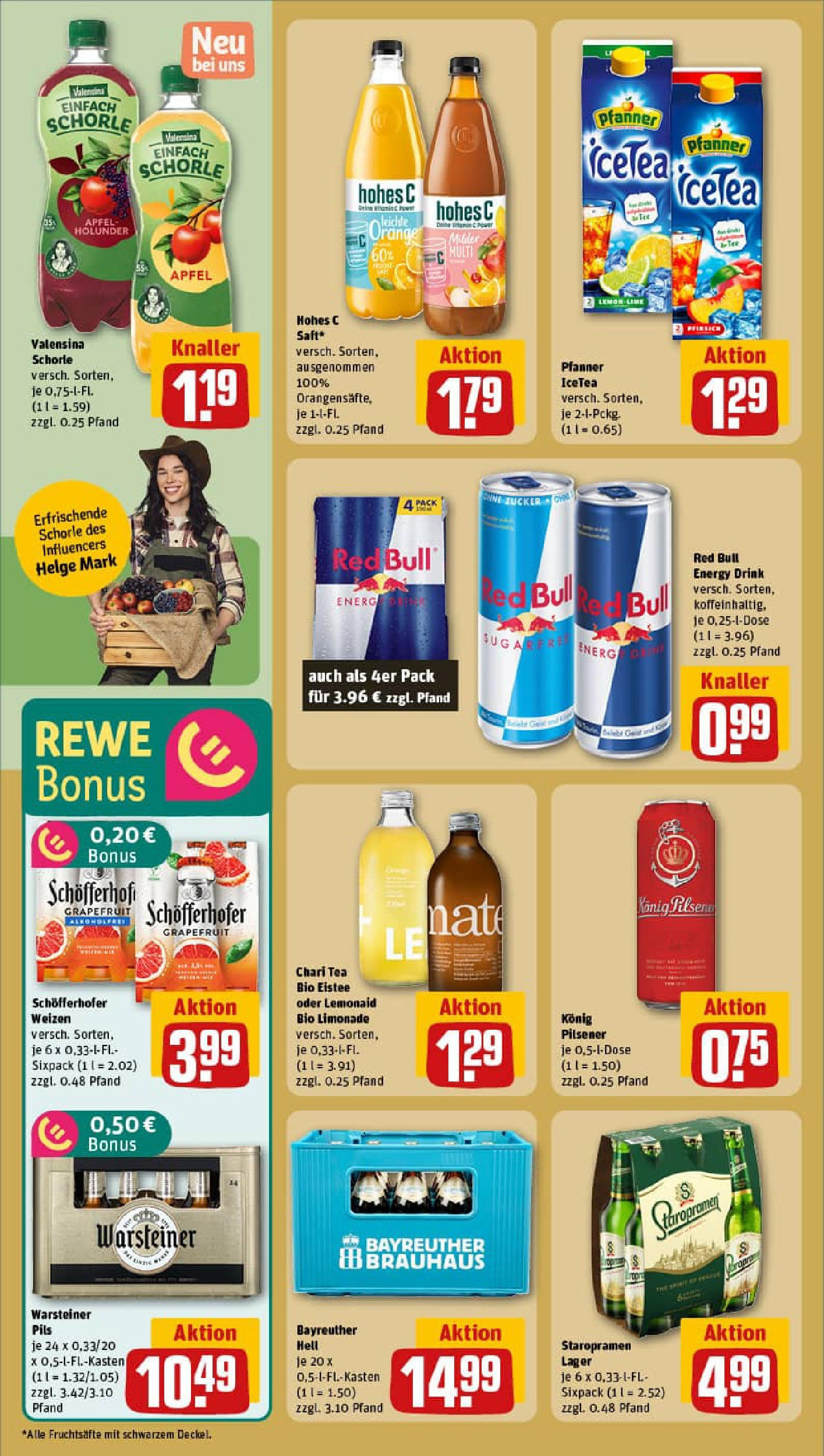 REWE Prospekt ab 11.08.2025 zum Blättern » Angebote | Seite: 18 | Produkte: Konig pilsener, Grapefruit, Warsteiner, Saft REWE Prospekt ab 11.08.2025 zum Blättern » Angebote | Seite: 18 | Produkte: Konig pilsener, Grapefruit, Warsteiner, Saft