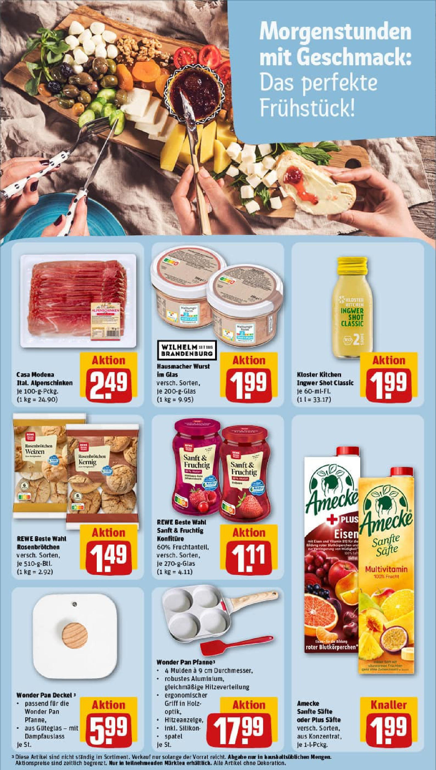 REWE Prospekt ab 11.08.2025 zum Blättern » Angebote | Seite: 15 | Produkte: Tür, Wurst