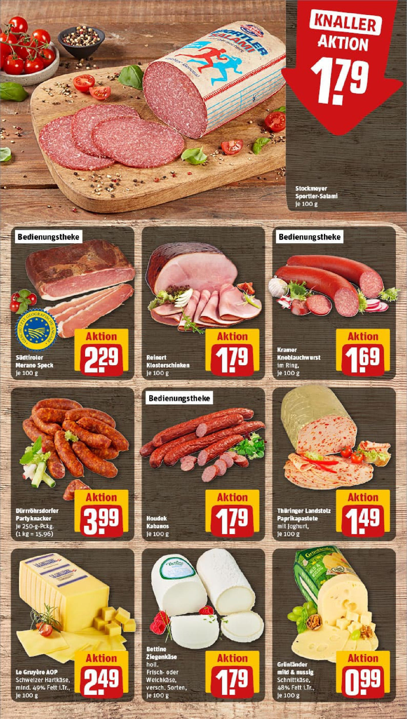 REWE Prospekt ab 11.08.2025 zum Blättern » Angebote | Seite: 9 | Produkte: Joghurt, Ziegenkäse, Paprika, Grunlander REWE Prospekt ab 11.08.2025 zum Blättern » Angebote | Seite: 9 | Produkte: Joghurt, Ziegenkäse, Paprika, Grunlander