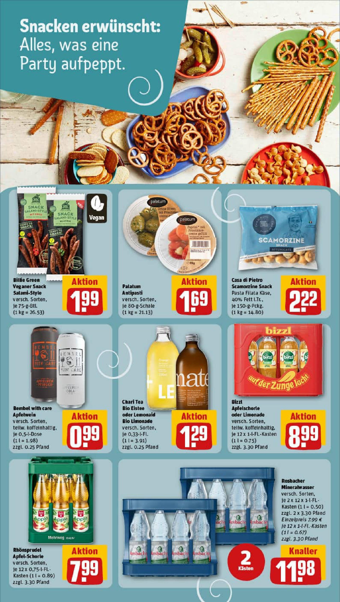 REWE Prospekt ab 10.08.2025 zum Blättern » Angebote | Seite: 17 | Produkte: Limonade, Mineralwasser, Apple, Pasta REWE Prospekt ab 10.08.2025 zum Blättern » Angebote | Seite: 17 | Produkte: Limonade, Mineralwasser, Apple, Pasta