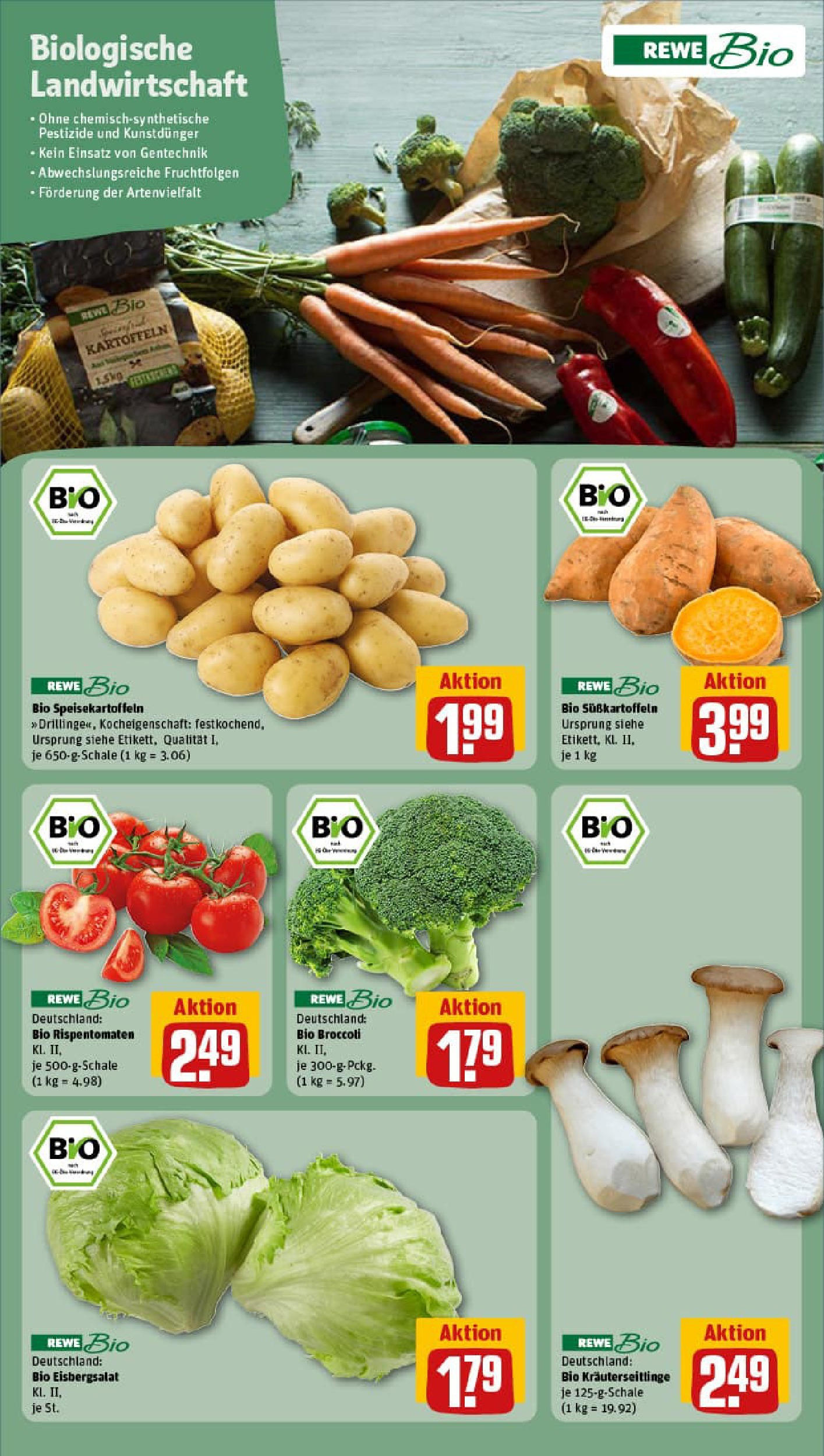 REWE Prospekt ab 10.08.2025 zum Blättern » Angebote | Seite: 18 | Produkte: Eisbergsalat, Kartoffeln REWE Prospekt ab 10.08.2025 zum Blättern » Angebote | Seite: 18 | Produkte: Eisbergsalat, Kartoffeln