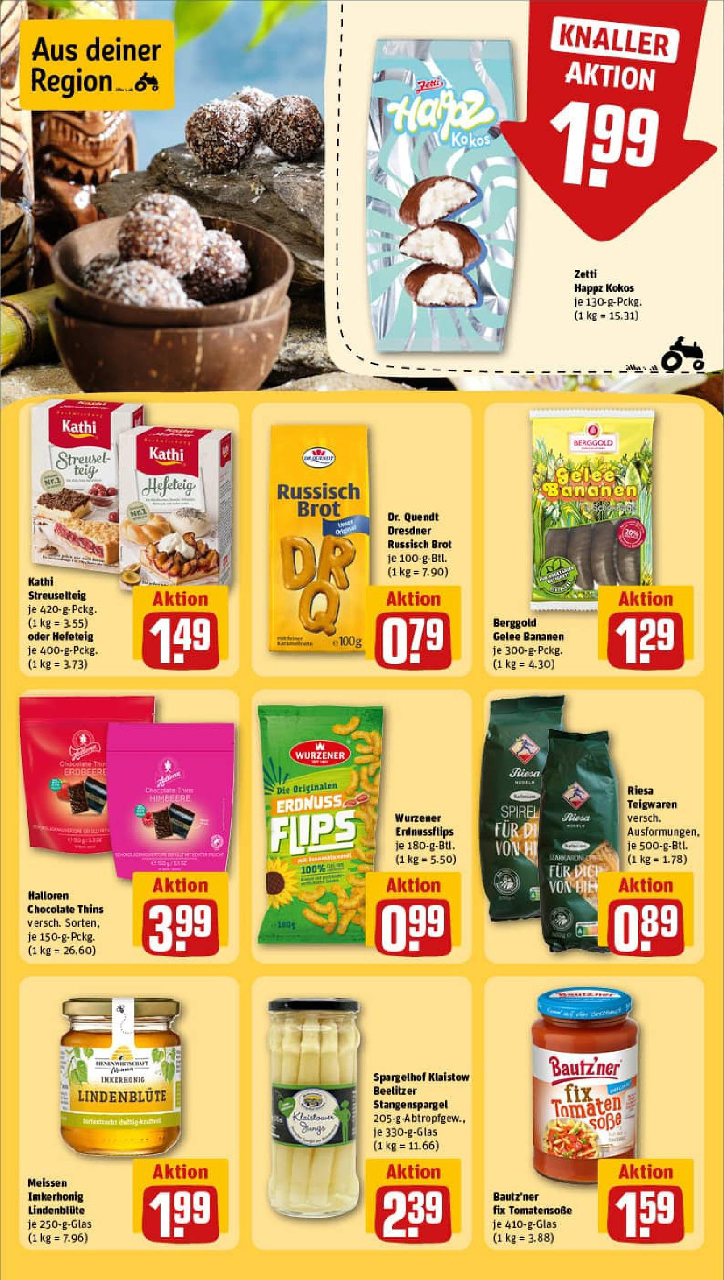 REWE Prospekt ab 11.08.2025 zum Blättern » Angebote | Seite: 18 | Produkte: Tomaten, Himbeere, Pasta, Brot REWE Prospekt ab 11.08.2025 zum Blättern » Angebote | Seite: 18 | Produkte: Tomaten, Himbeere, Pasta, Brot