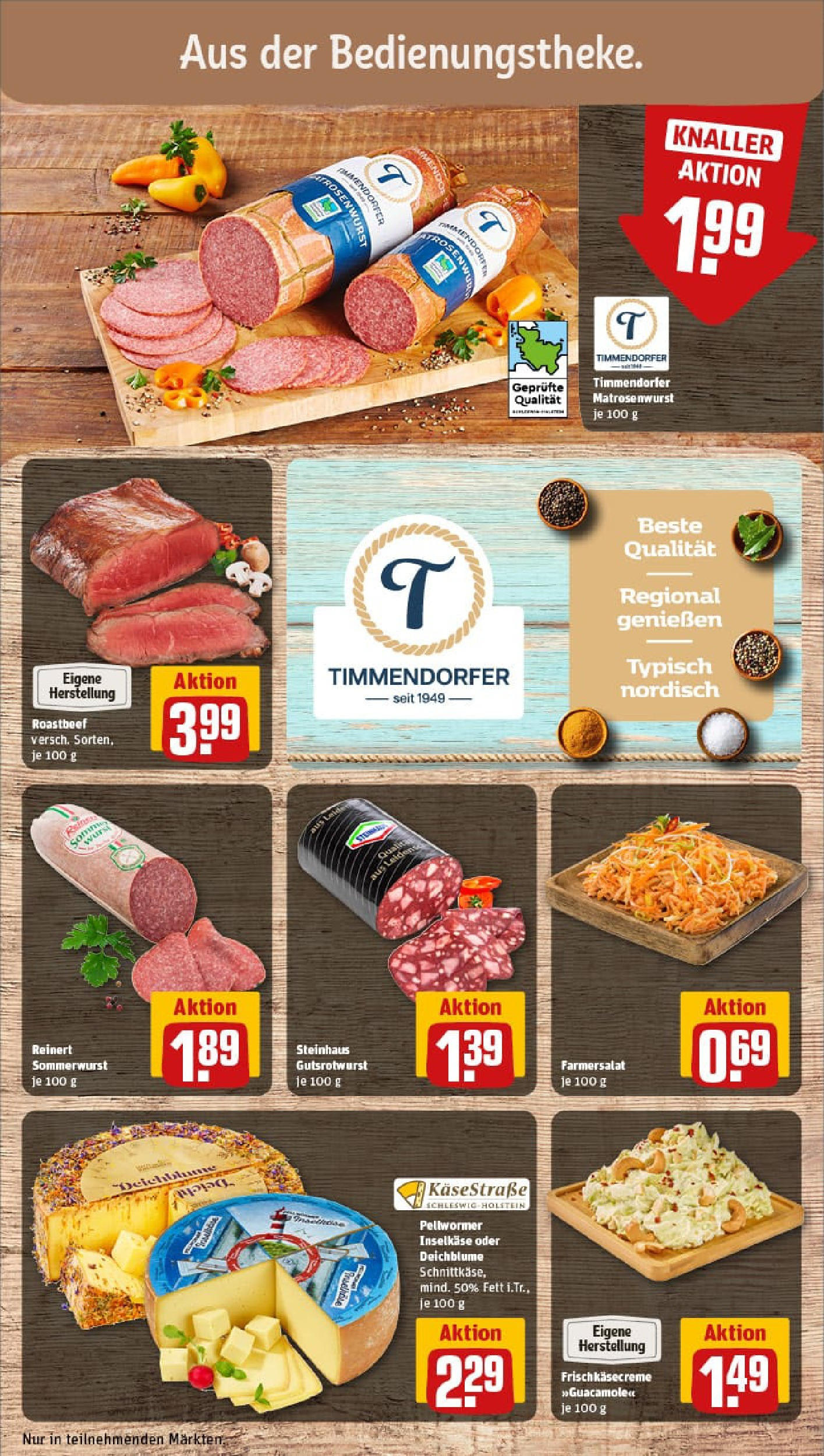 REWE Prospekt ab 11.08.2025 zum Blättern » Angebote | Seite: 11 | Produkte: Roastbeef