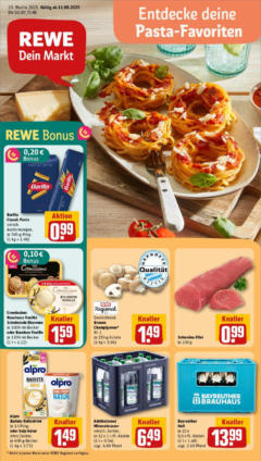 Rewe prospekt Töging	 gültig ab dem 11.08.2025