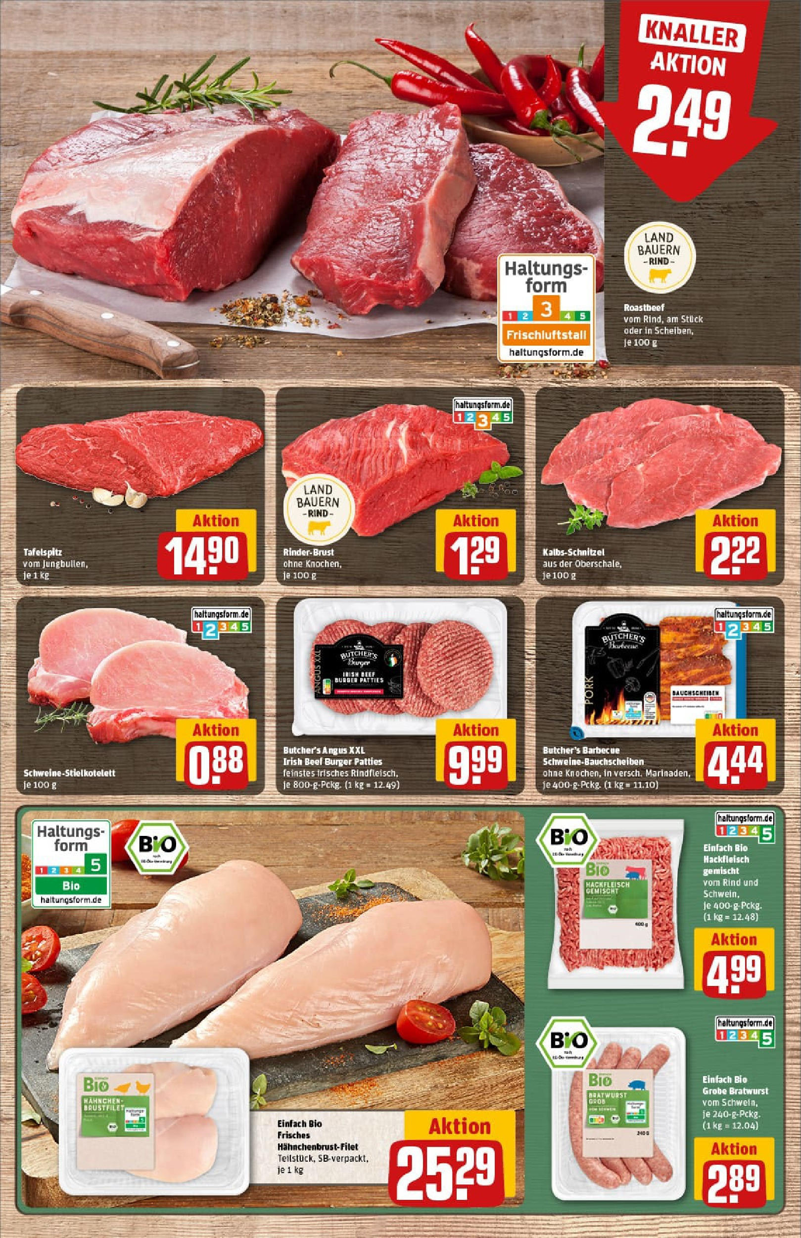 REWE Prospekt ab 11.08.2025 zum Blättern » Angebote | Seite: 9 | Produkte: Bratwurst, Burger, Roastbeef, Hackfleisch REWE Prospekt ab 11.08.2025 zum Blättern » Angebote | Seite: 9 | Produkte: Bratwurst, Burger, Roastbeef, Hackfleisch
