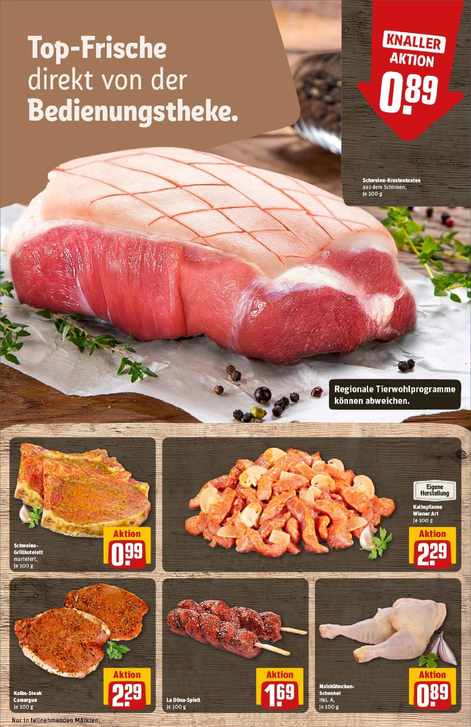 REWE Prospekt ab 11.08.2025 zum Blättern » Angebote | Seite: 10 | Produkte: Steak REWE Prospekt ab 11.08.2025 zum Blättern » Angebote | Seite: 10 | Produkte: Steak
