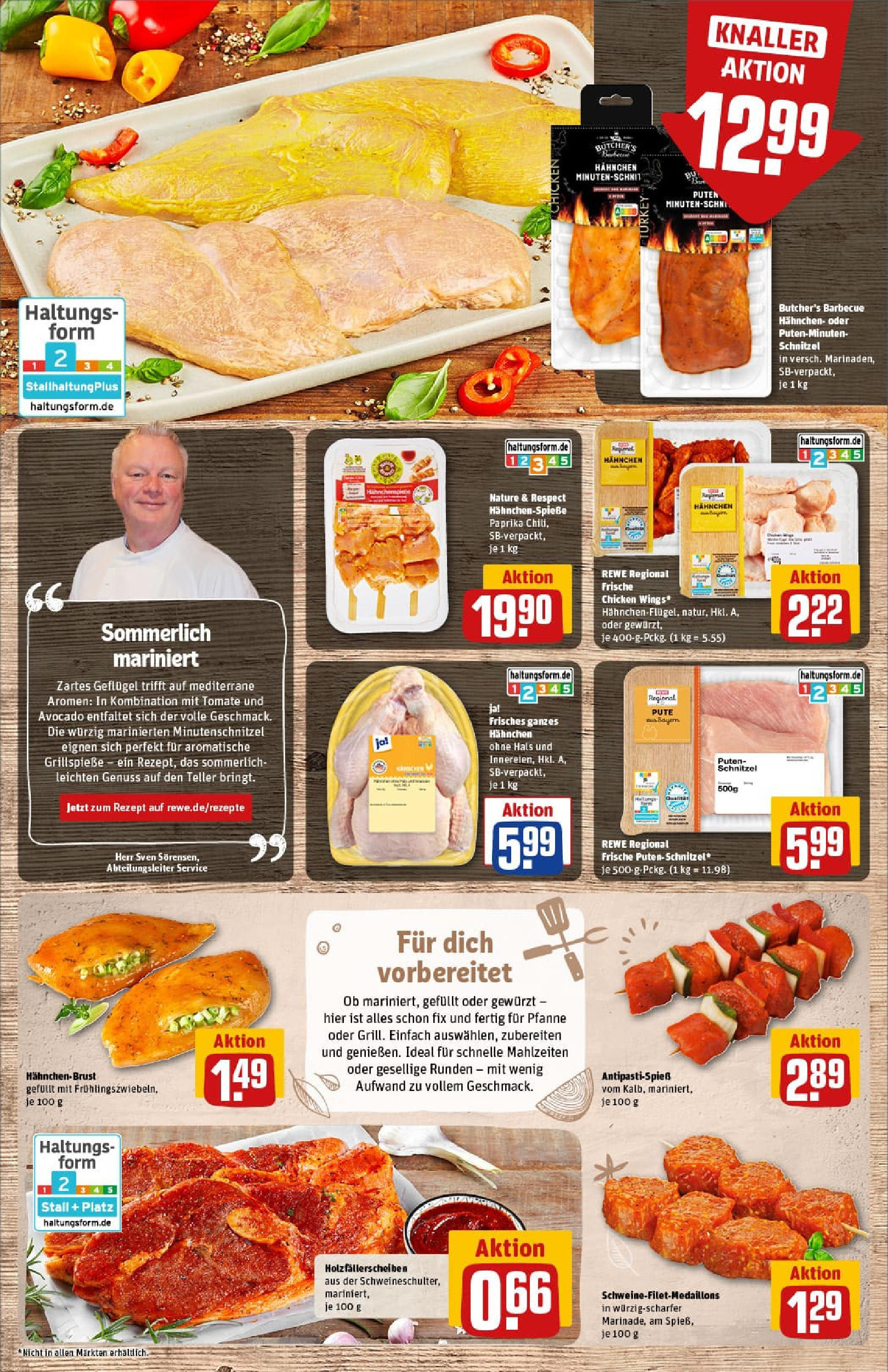 REWE Prospekt ab 11.08.2025 zum Blättern » Angebote | Seite: 8 | Produkte: Schnitzel, Avocado, Chili, Hahnchenbrust