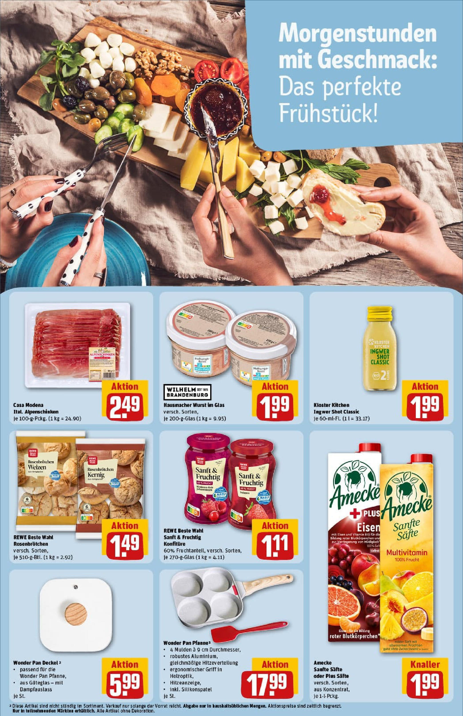 REWE Prospekt ab 11.08.2025 zum Blättern » Angebote | Seite: 19 | Produkte: Zucker, Wurst REWE Prospekt ab 11.08.2025 zum Blättern » Angebote | Seite: 19 | Produkte: Zucker, Wurst