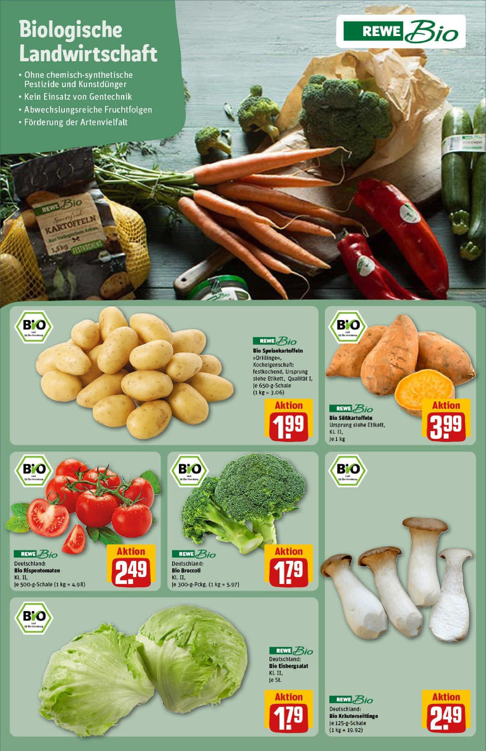 REWE Prospekt ab 11.08.2025 zum Blättern » Angebote | Seite: 20 | Produkte: Eisbergsalat, Kartoffeln REWE Prospekt ab 11.08.2025 zum Blättern » Angebote | Seite: 20 | Produkte: Eisbergsalat, Kartoffeln