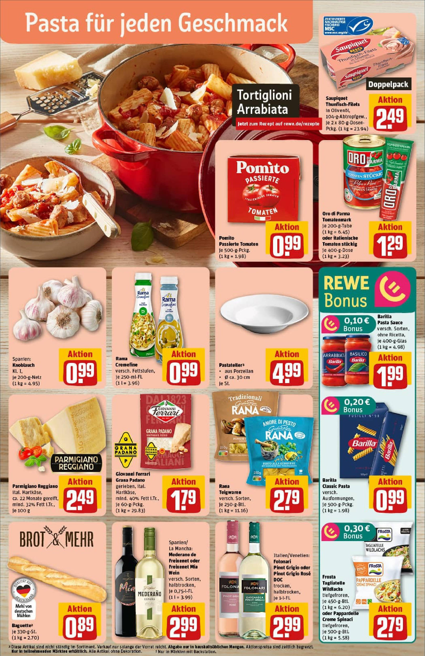 REWE Prospekt ab 11.08.2025 zum Blättern » Angebote | Seite: 25 | Produkte: Freixenet, Baguette, Oro di parma, Wein REWE Prospekt ab 11.08.2025 zum Blättern » Angebote | Seite: 25 | Produkte: Freixenet, Baguette, Oro di parma, Wein