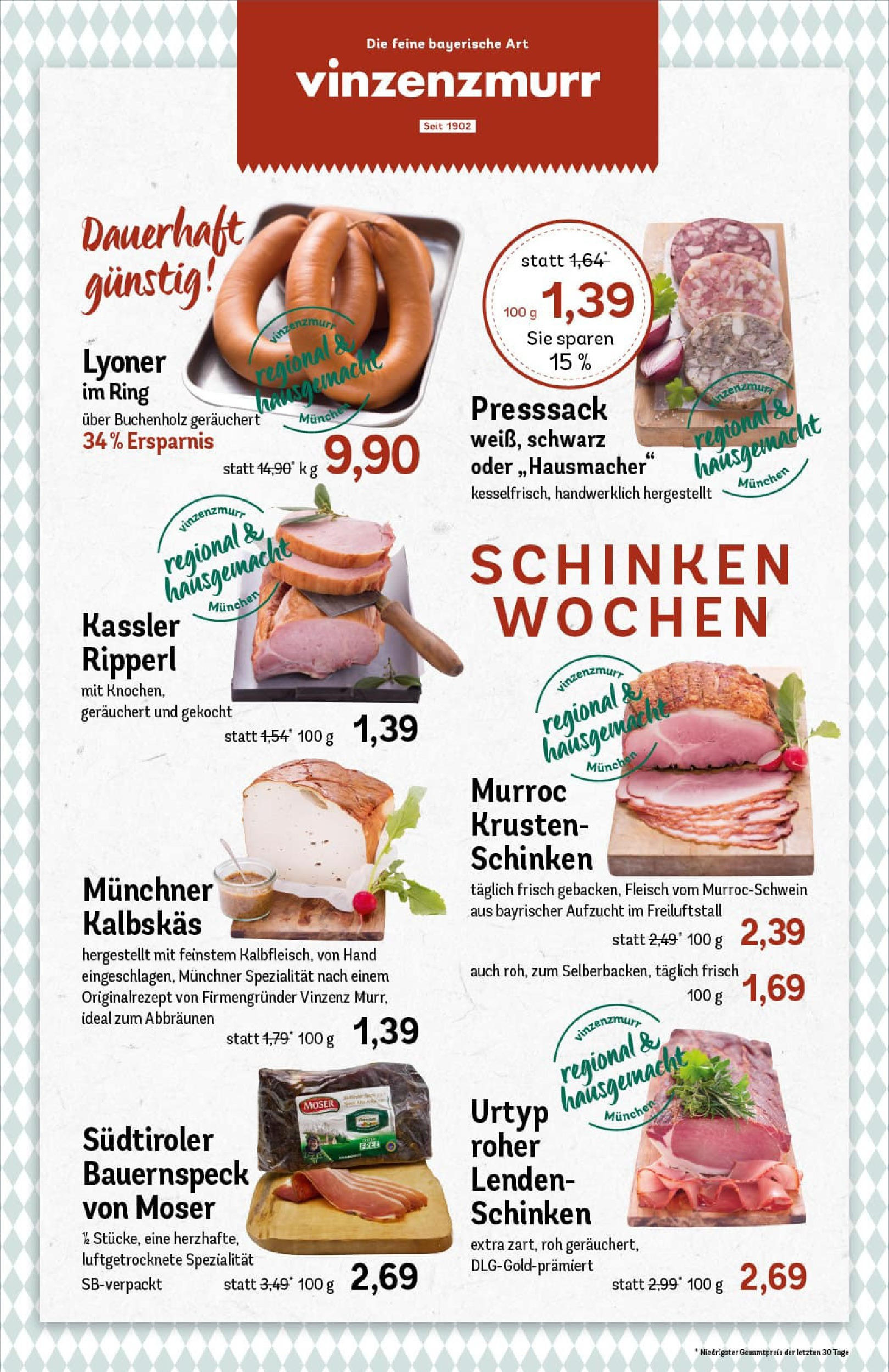 REWE Prospekt ab 11.08.2025 zum Blättern » Angebote | Seite: 9 | Produkte: Schinken, Fleisch