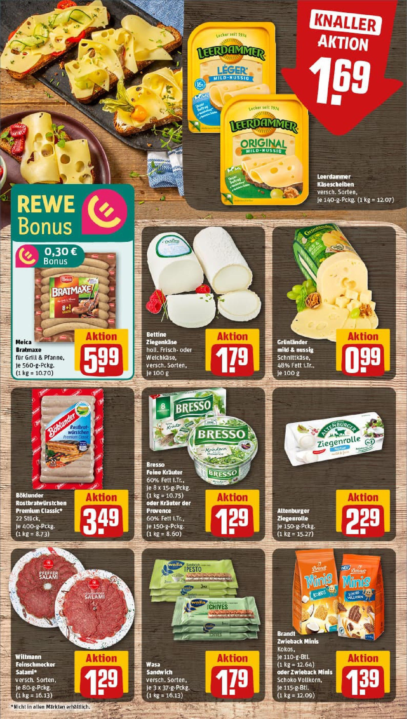 REWE Prospekt ab 11.08.2025 zum Blättern » Angebote | Seite: 9 | Produkte: Grill, Ziegenkäse, Meica, Salami REWE Prospekt ab 11.08.2025 zum Blättern » Angebote | Seite: 9 | Produkte: Grill, Ziegenkäse, Meica, Salami