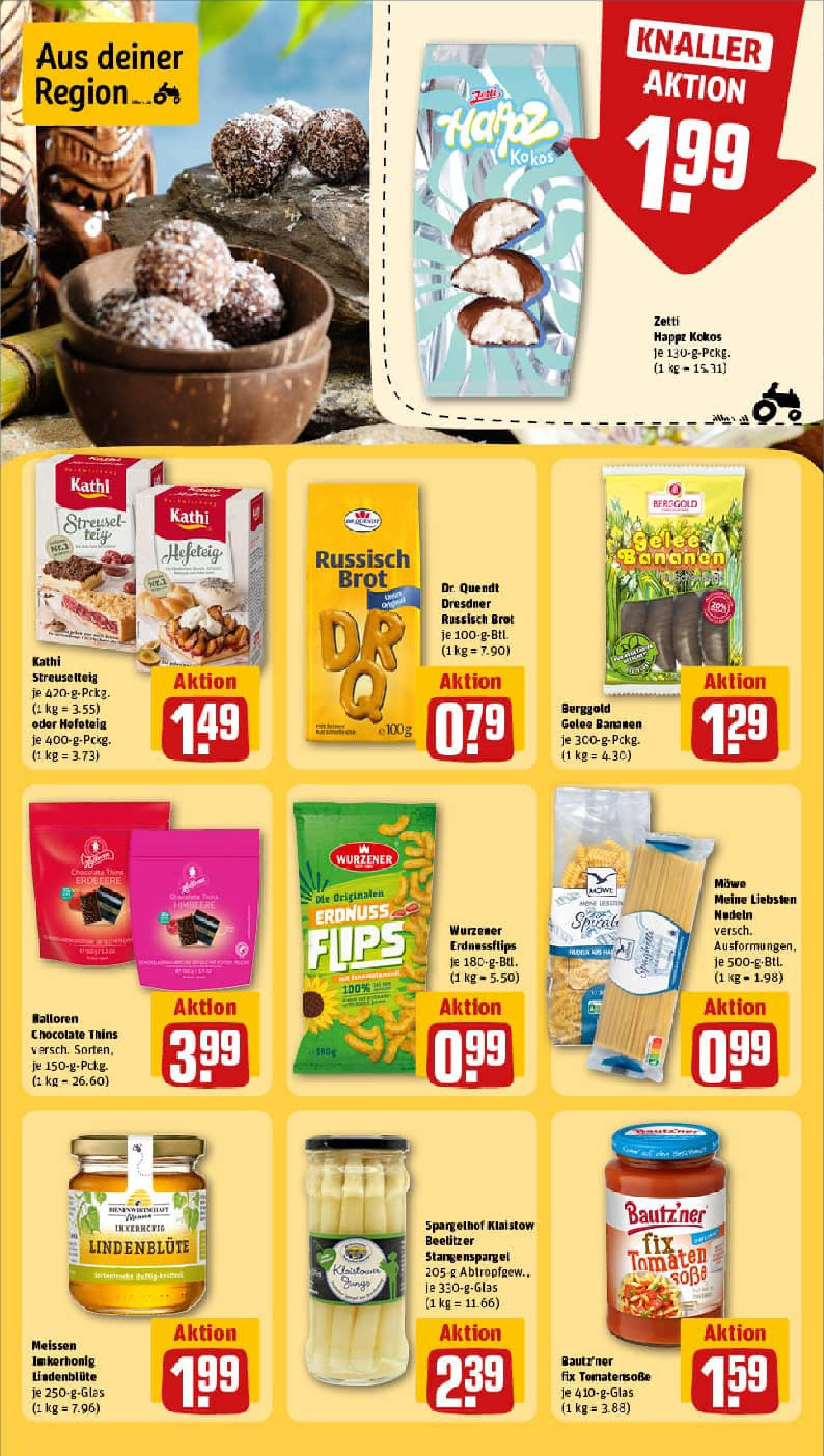 REWE Prospekt ab 11.08.2025 zum Blättern » Angebote | Seite: 12 | Produkte: Bananen, Tomaten, Himbeere, Brot REWE Prospekt ab 11.08.2025 zum Blättern » Angebote | Seite: 12 | Produkte: Bananen, Tomaten, Himbeere, Brot