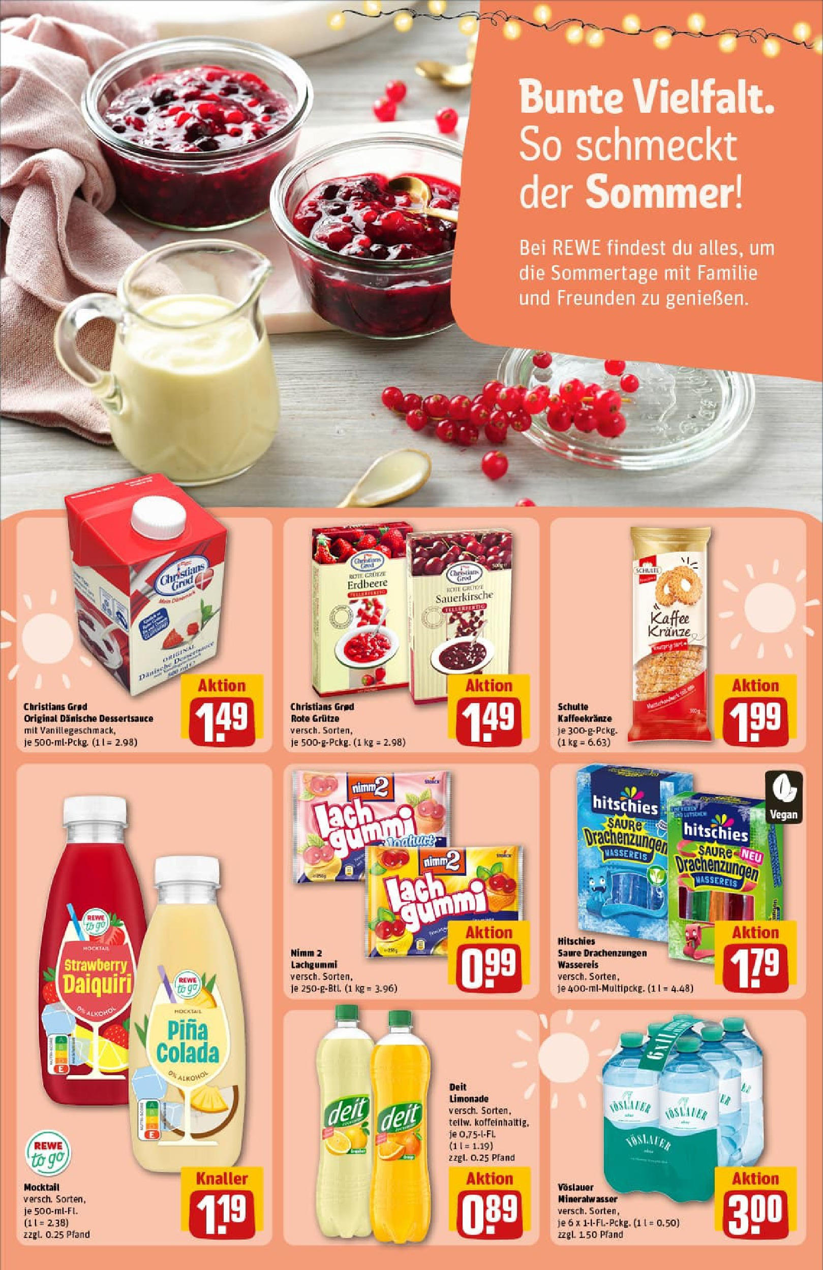 REWE Prospekt ab 11.08.2025 zum Blättern » Angebote | Seite: 16 | Produkte: Kaffee, Limonade, Mineralwasser