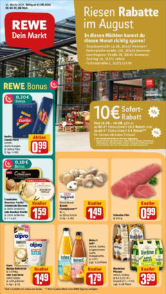 Rewe prospekt Hannover/Vahrenwald	 gültig ab dem 11.08.2025
