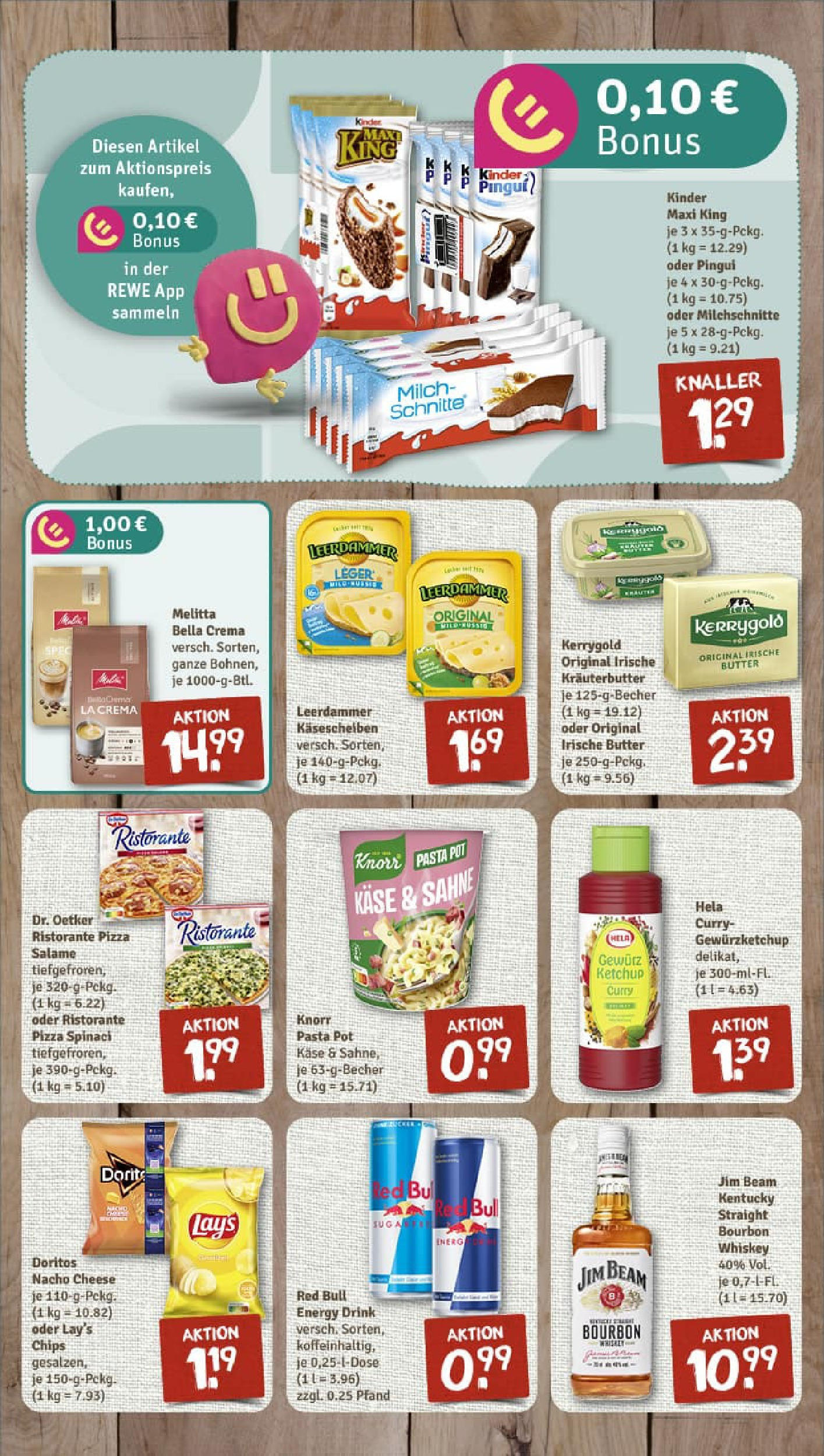 REWE Prospekt ab 11.08.2025 zum Blättern » Angebote | Seite: 2 | Produkte: Milch, Energy, Butter, Kräuterbutter