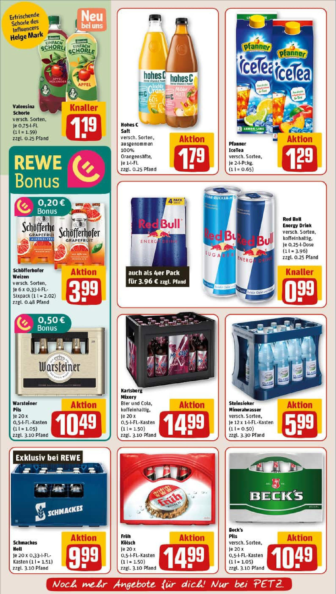 REWE Prospekt ab 11.08.2025 zum Blättern » Angebote | Seite: 16 | Produkte: Energy, Pils, Äpfel, Hohes c REWE Prospekt ab 11.08.2025 zum Blättern » Angebote | Seite: 16 | Produkte: Energy, Pils, Äpfel, Hohes c
