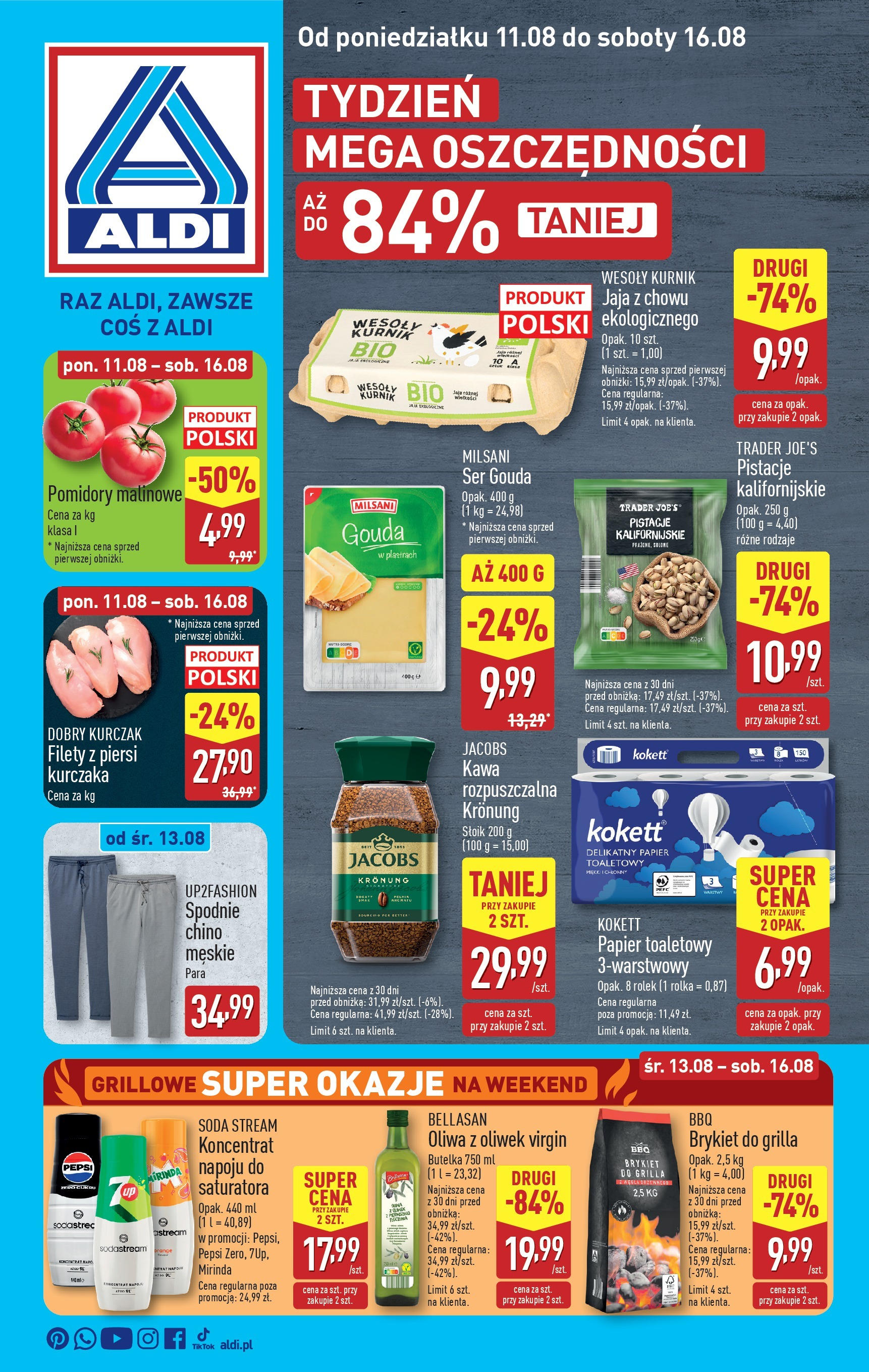 Aldi Gazetka od 11.08.2025 - Nowa Gazetka - Numer strony 1
