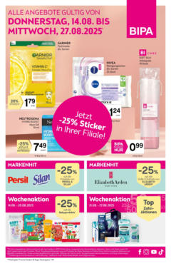 Vorschau der Angebote: Bipa Eisenstadt gültig ab 14.08.2025