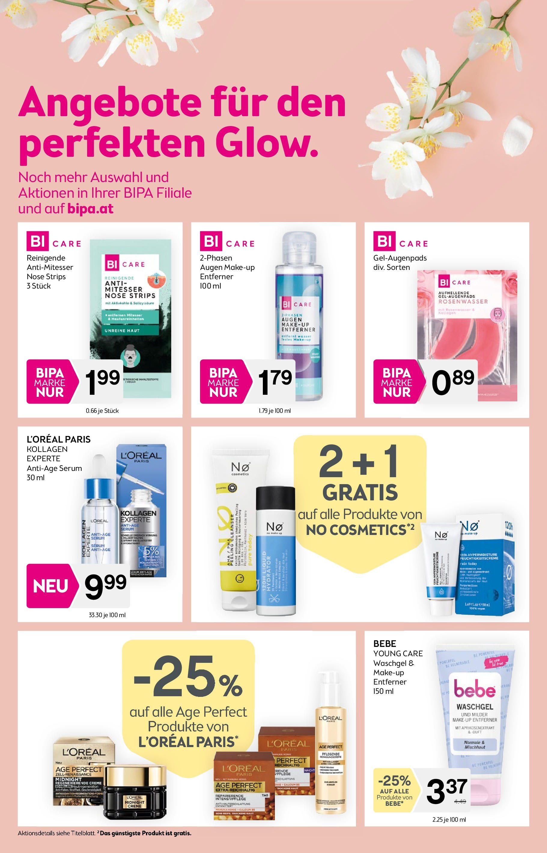 Bipa Flugblatt - Langenrohr von 14.08.2025 - Aktuelle Angebote | Seite: 2 | Produkte: Wasser, Duft, Creme, Peeling
