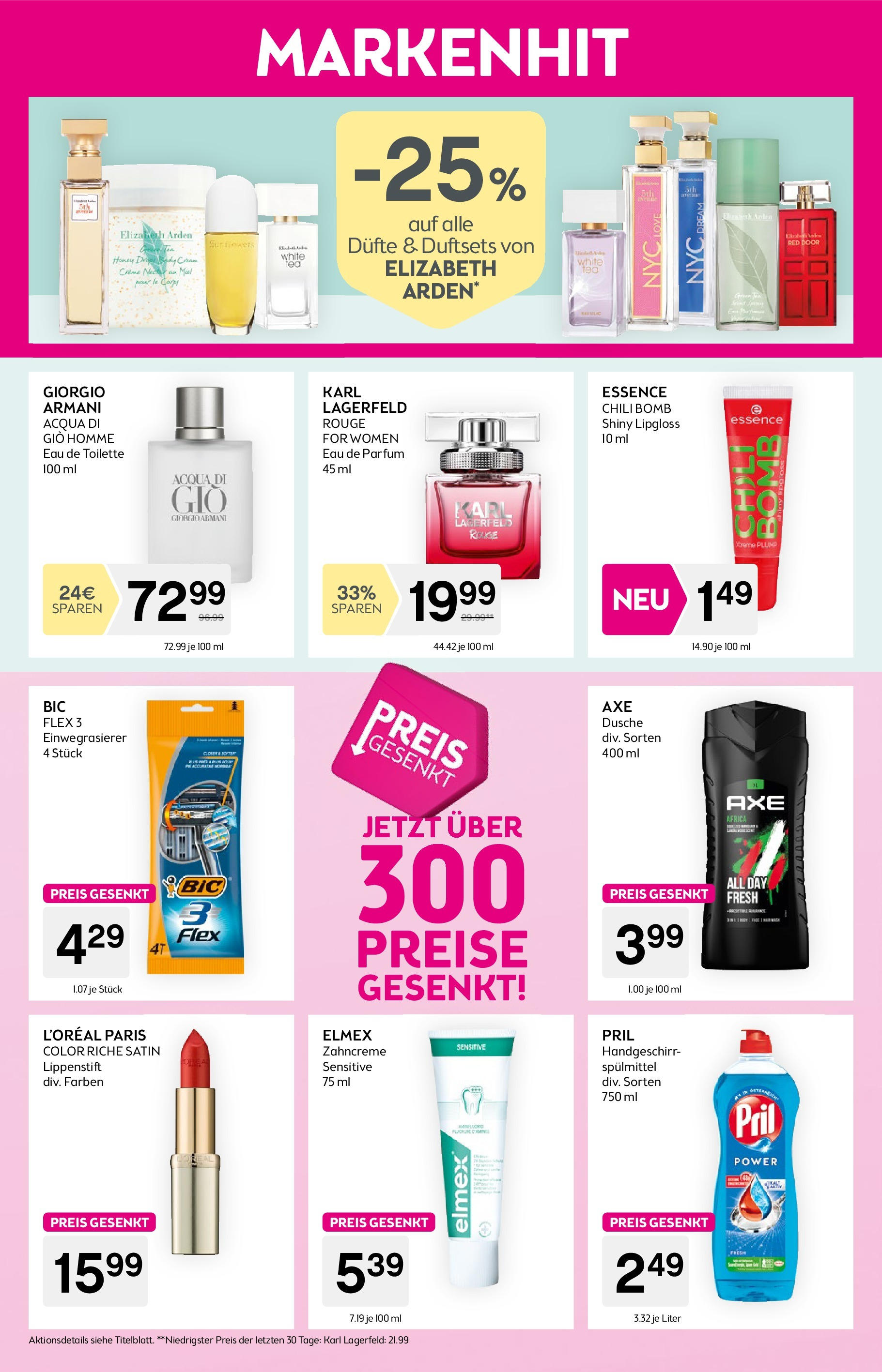 Bipa Flugblatt - Langenrohr von 14.08.2025 - Aktuelle Angebote | Seite: 4 | Produkte: Chili, Toilette, Dusche, Lipgloss