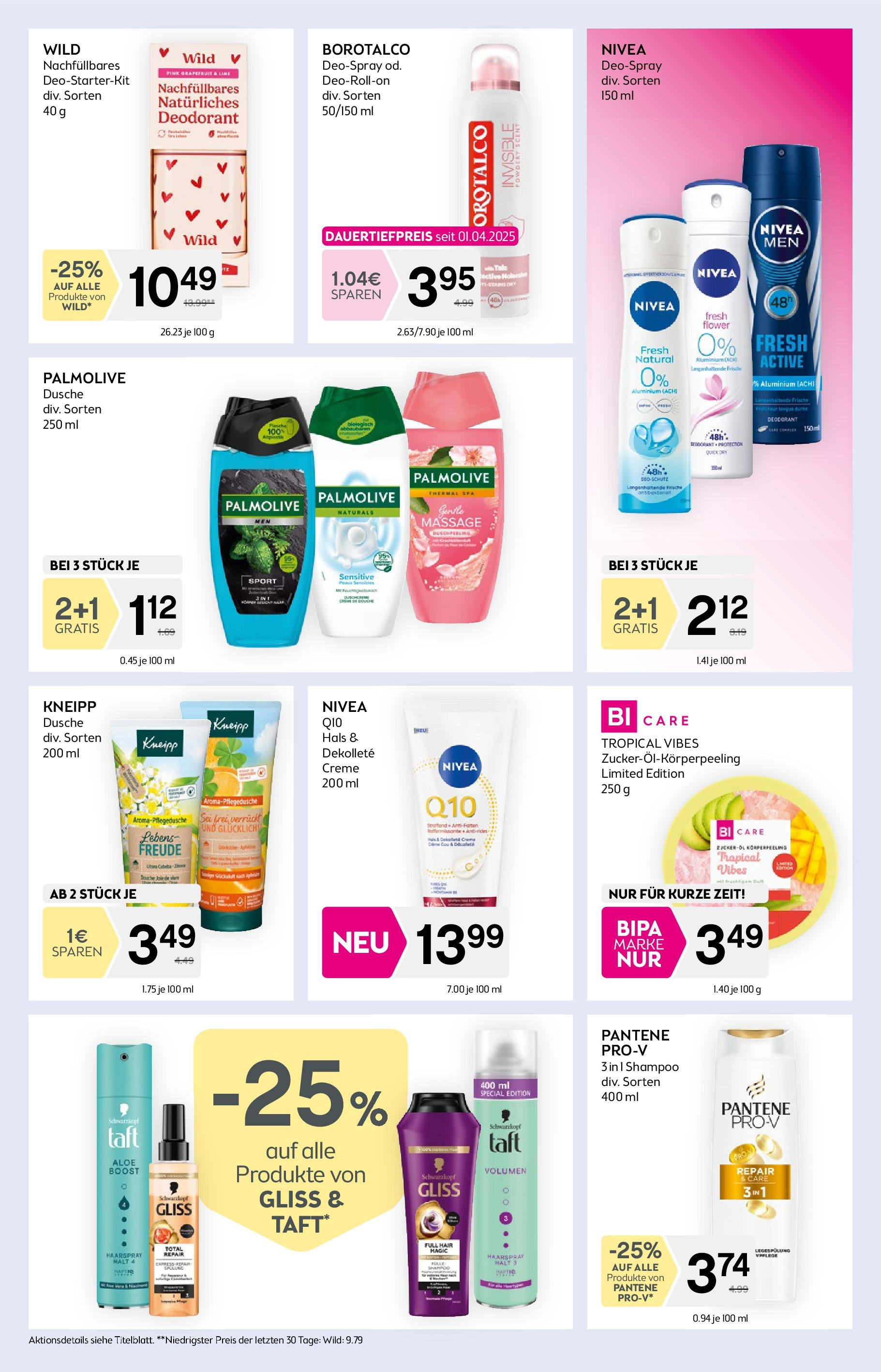 Bipa Flugblatt - Langenrohr von 14.08.2025 - Aktuelle Angebote | Seite: 5 | Produkte: Grapefruit, Shampoo, Spülung, Deodorant